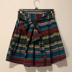 Jack by BB Dakota Multicolor A-Line Skirt